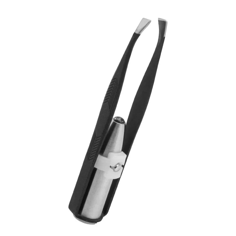 Illuminated LED Eyebrow Tweezer for Precision Grooming - 14