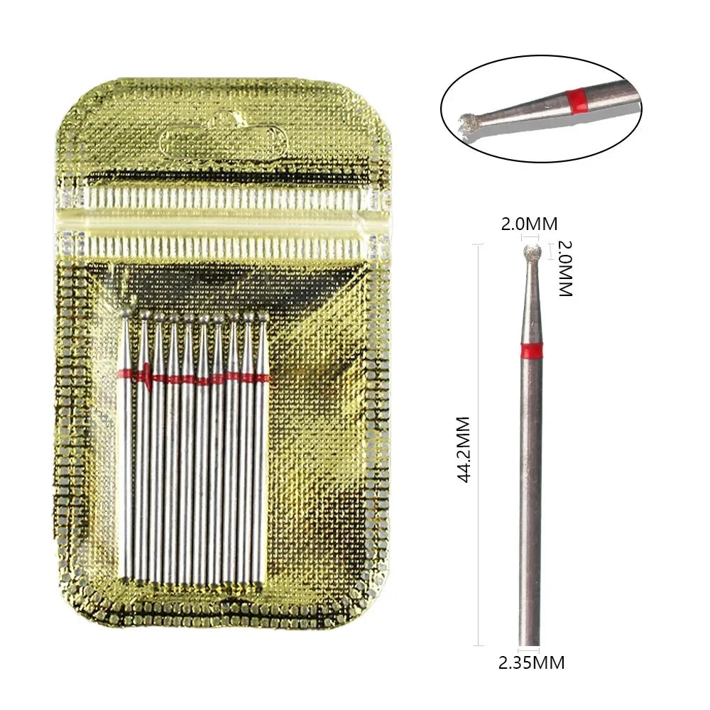 Diamond Drill Bit Set for Professional Nail Manicure