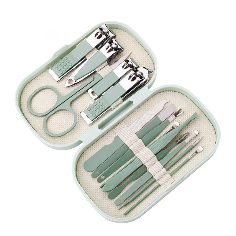 Professional Stainless Steel Manicure Grooming Set - 22