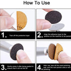 Professional Electric Foot Callus Remover Sandpaper Discs