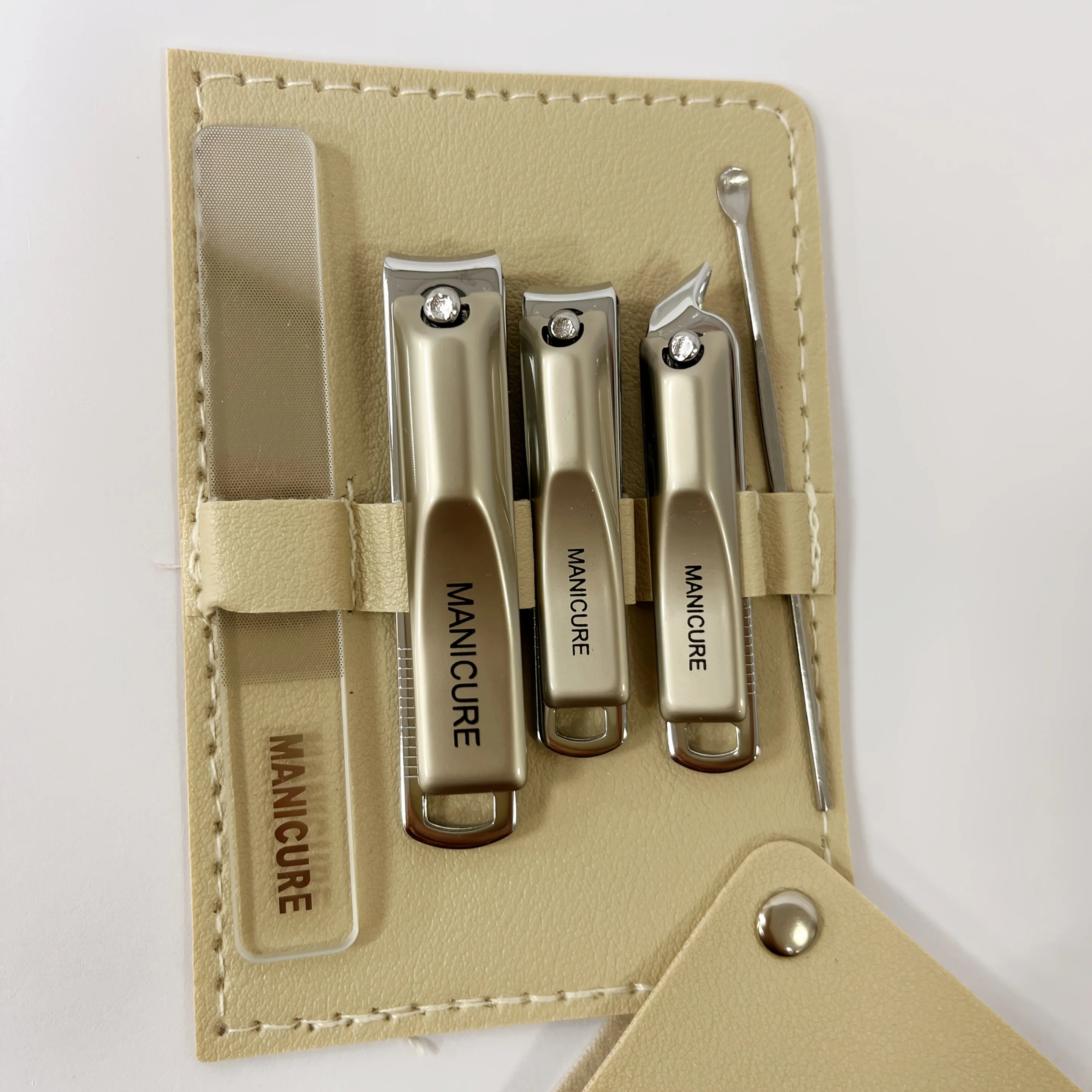 Professional Stainless Steel Manicure and Pedicure Grooming Kit - 9