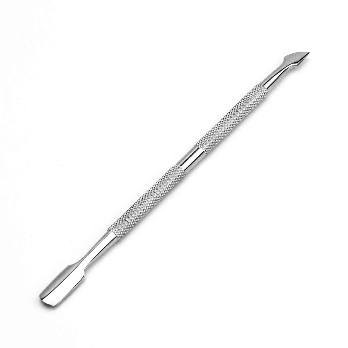 Professional Stainless Steel Dual-Head Cuticle Pusher - 14