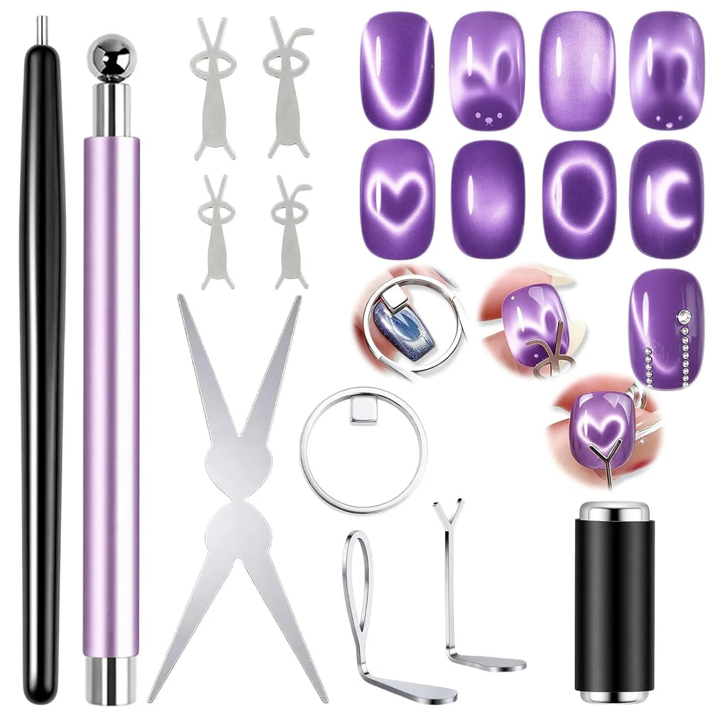 Cat Eye Nail Art Magnetic Tool Set