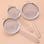 Stainless Steel Fine Mesh Kitchen Strainer Set