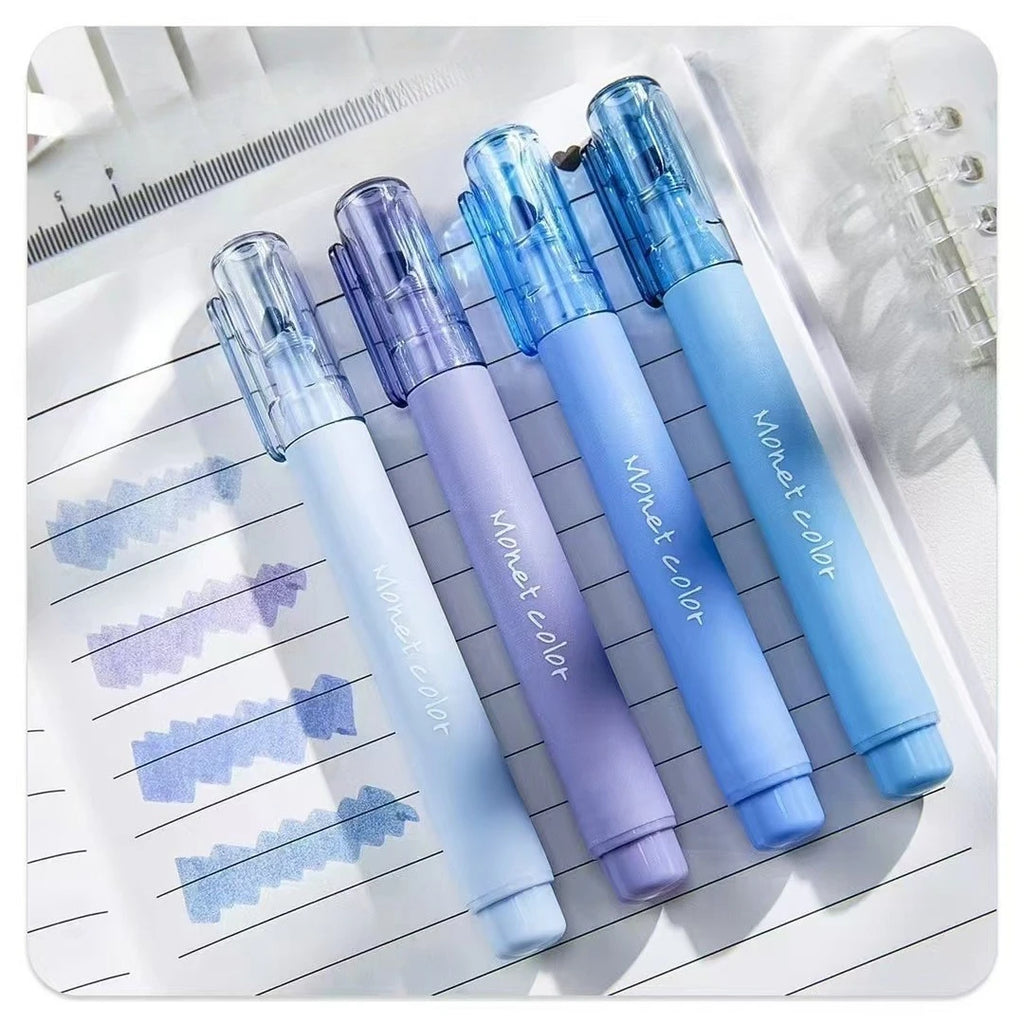 Soft-Touch Pastel Gel Highlighter Pens
