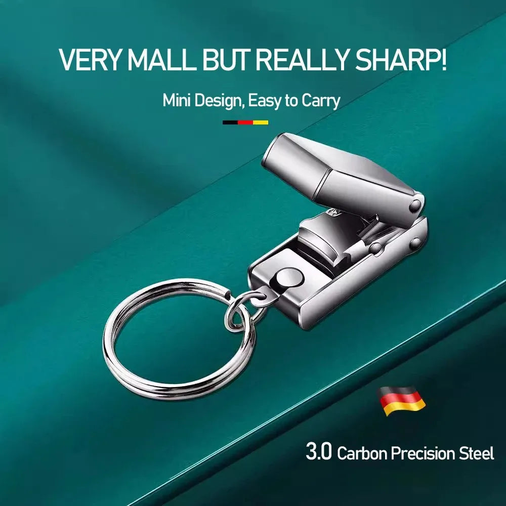 Compact Portable Stainless Steel Nail Clipper - 6