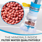 360-Degree Flexible Kitchen Faucet Water Filter