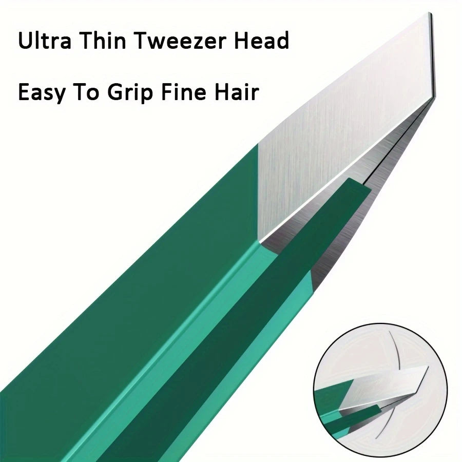 Professional Stainless Steel Precision Tweezer Set