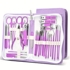 Professional Gradient Stainless Steel Manicure Grooming Kit