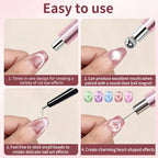 Professional Magnetic Nail Art Design Tool Set