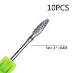 Professional Tungsten Carbide Nail Drill Bit Set