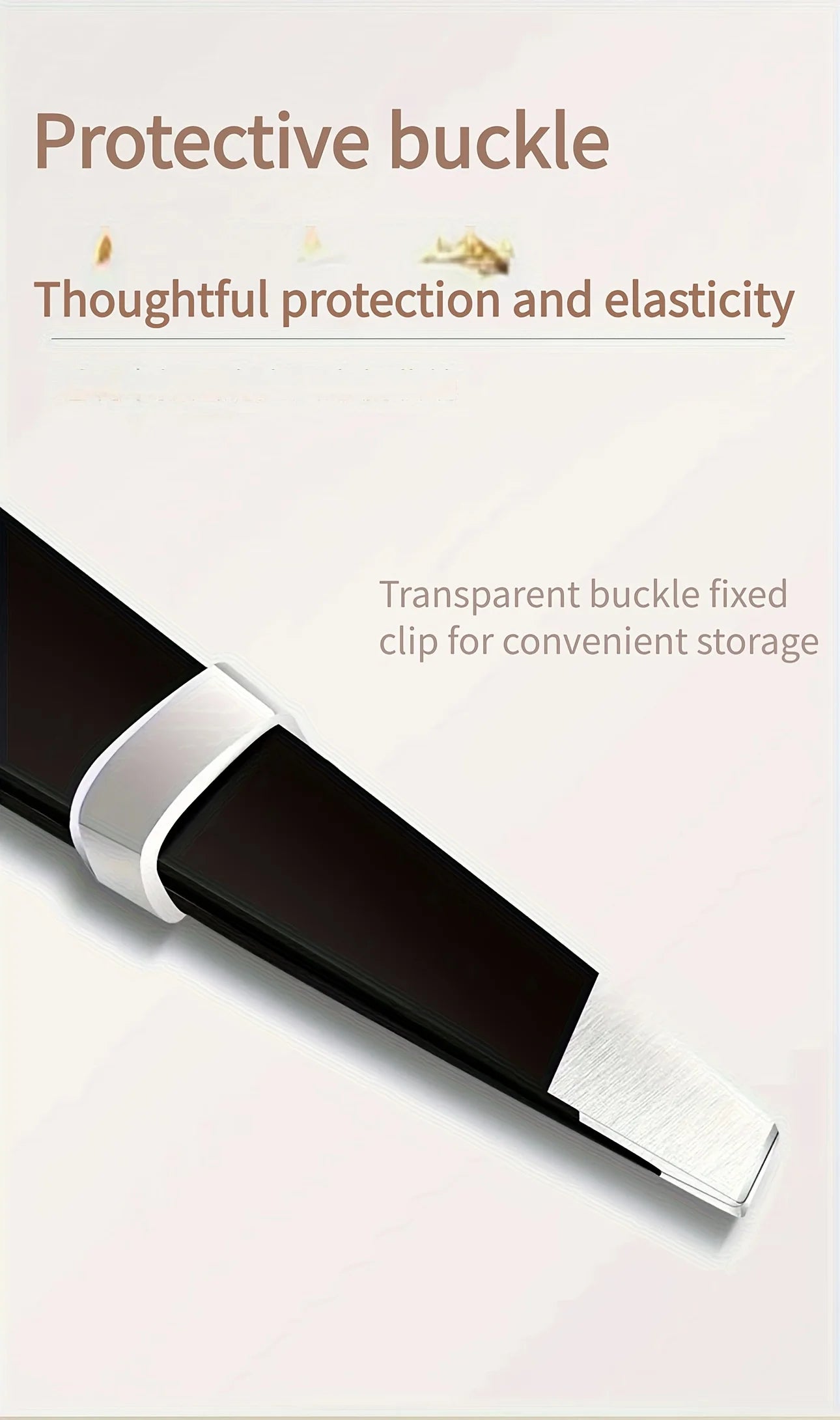 Precision Stainless Steel Eyebrow Tweezer Set - 13