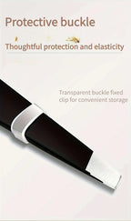 Precision Stainless Steel Eyebrow Tweezer Set