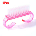 Ergonomic Nail Cleaning Brush for Manicure and Hand Care