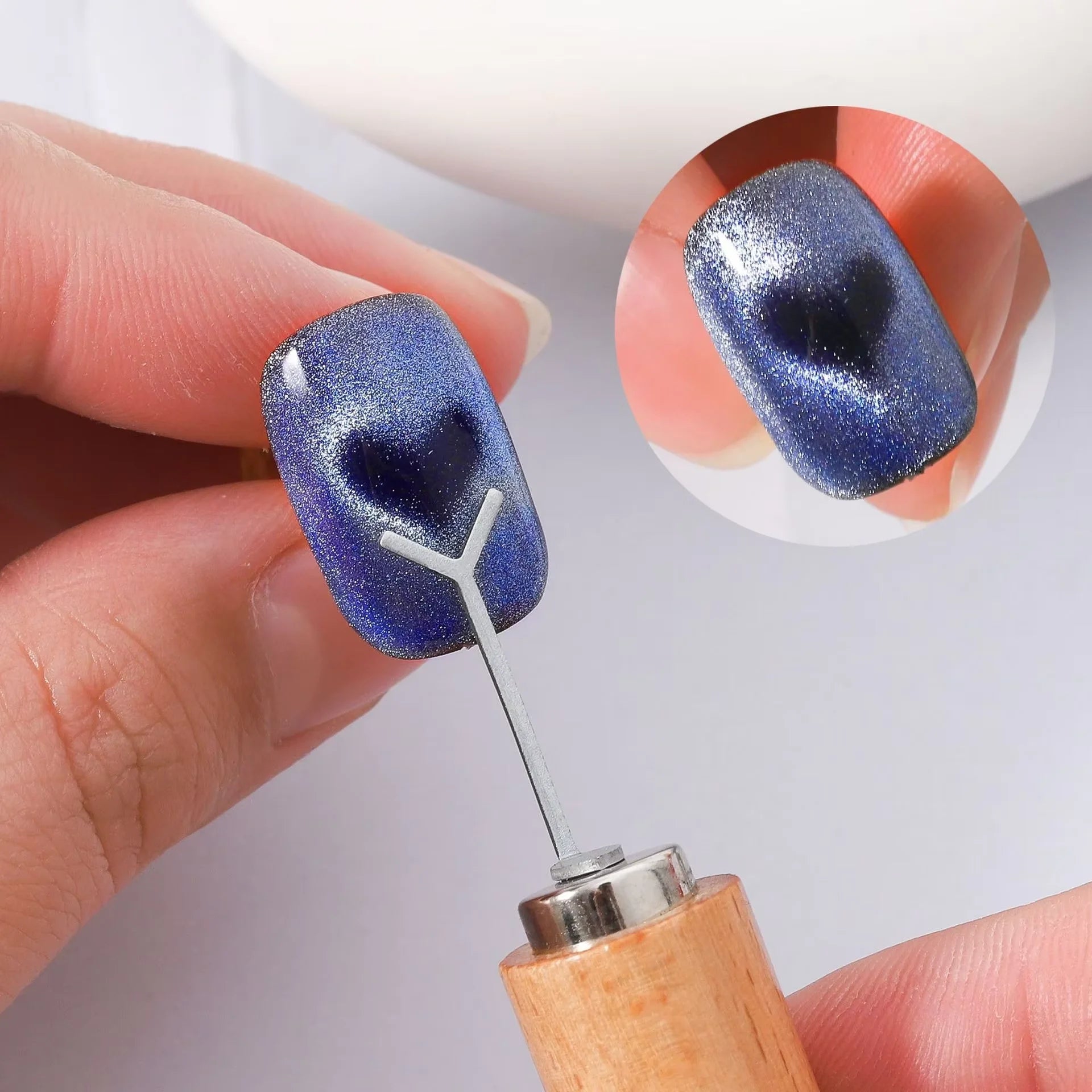 Magnetic Heart Shape Nail Art Tool