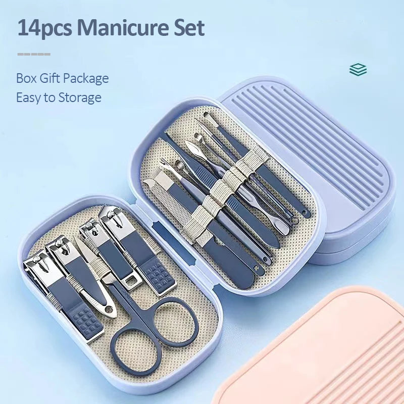 Professional Manicure and Pedicure Grooming Kit
