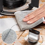 Heavy-Duty Wire Dishwashing Cloth for Kitchen