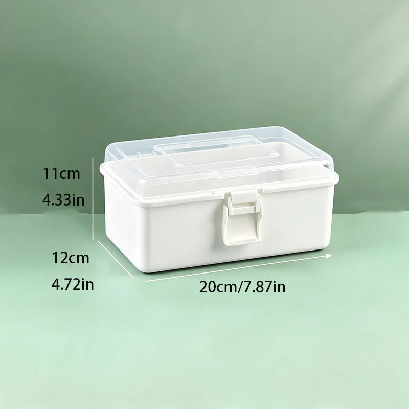 Multilayer Portable Organizer Box for Home Supplies - 8