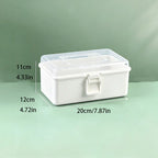 Multilayer Portable Organizer Box for Home Supplies