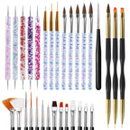 Professional Nail Art Brush Set for Manicure Designs