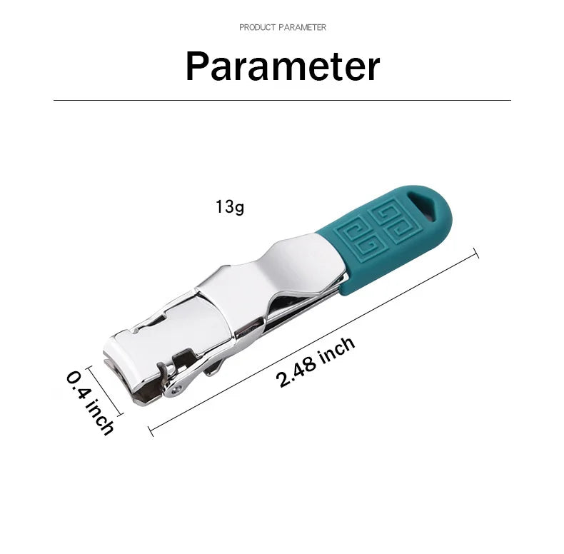 Ultra-Thin Foldable Stainless Steel Nail Clipper