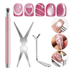 Professional Cat Eye Nail Art Magnet Set