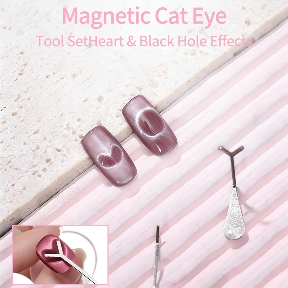 Professional Magnetic Nail Art Design Tool Set - 4