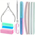 Professional Manicure and Pedicure Nail Care Kit
