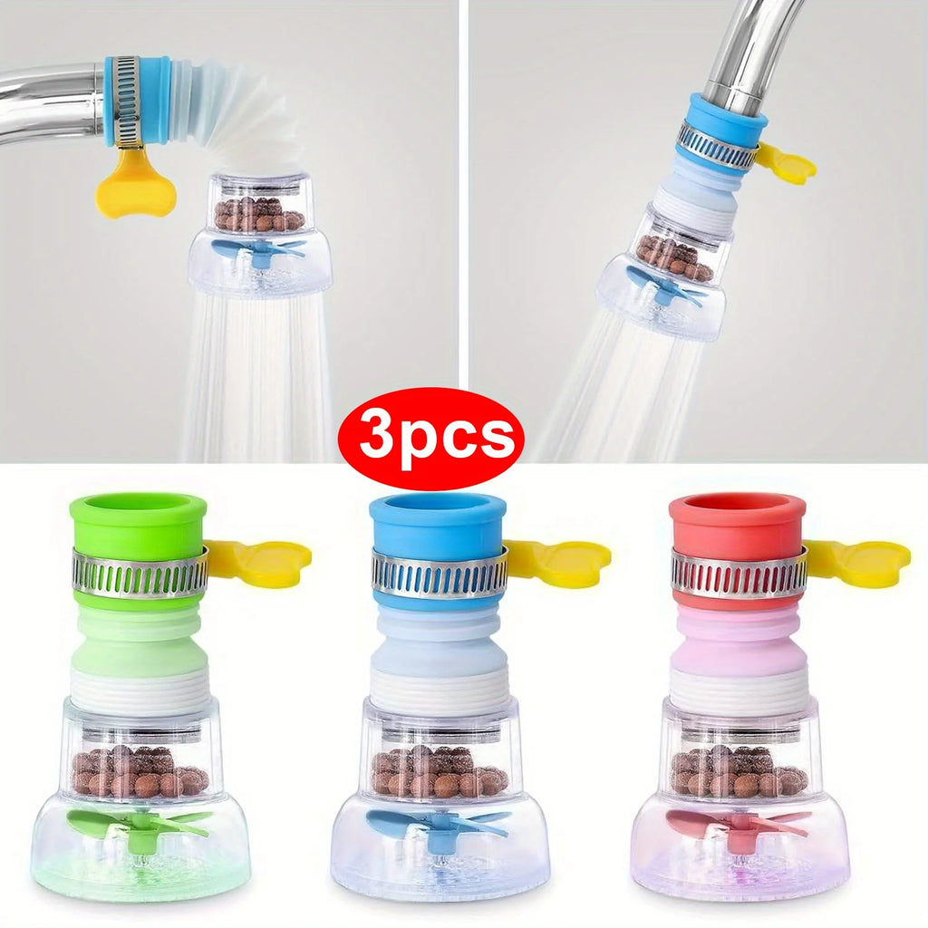 360-Degree Flexible Kitchen Faucet Water Filter