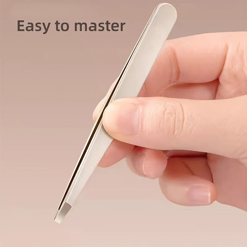 Professional Precision Beauty Tweezers for Grooming