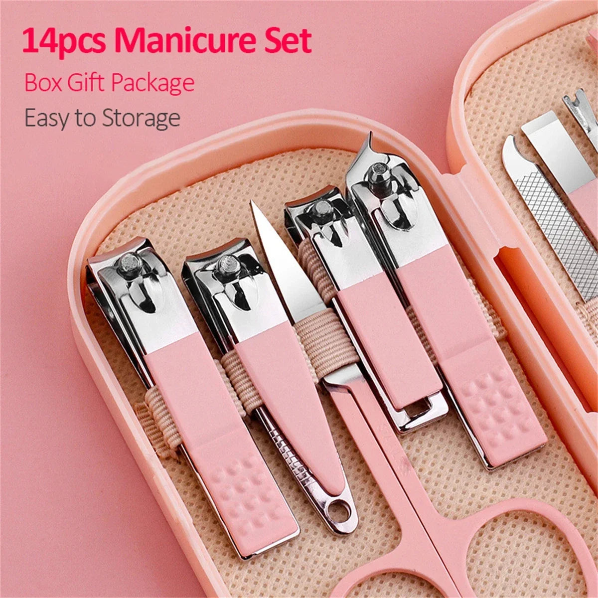 Professional Manicure and Pedicure Grooming Kit - 5