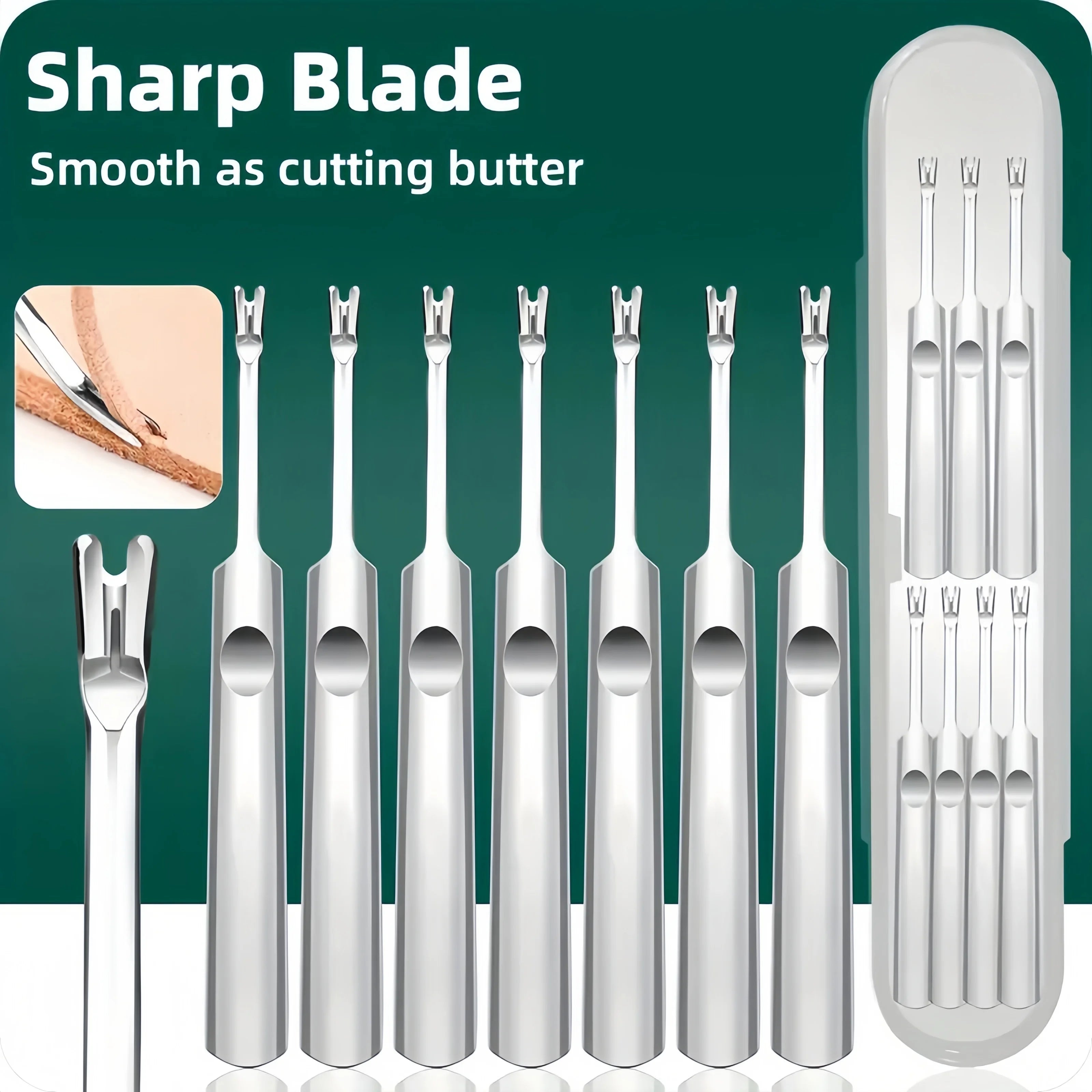 Professional Stainless Steel U-Shaped Cuticle Pusher