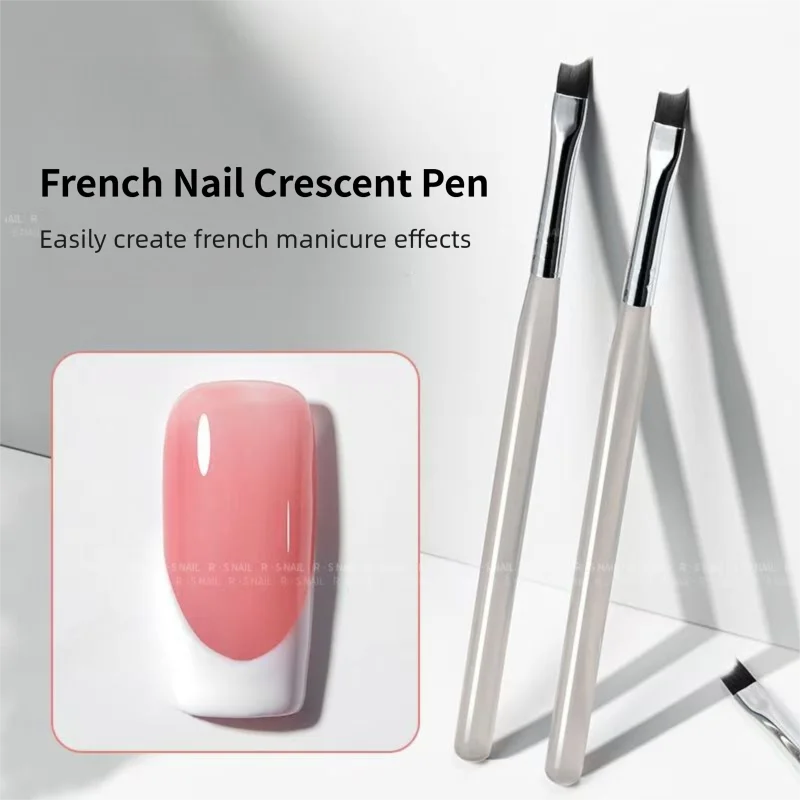 Professional French Tip Nail Art Brush for Perfect Manicures - 9