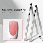 Professional French Tip Nail Art Brush for Perfect Manicures