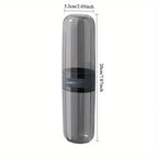 Portable Toothbrush and Toothpaste Travel Case