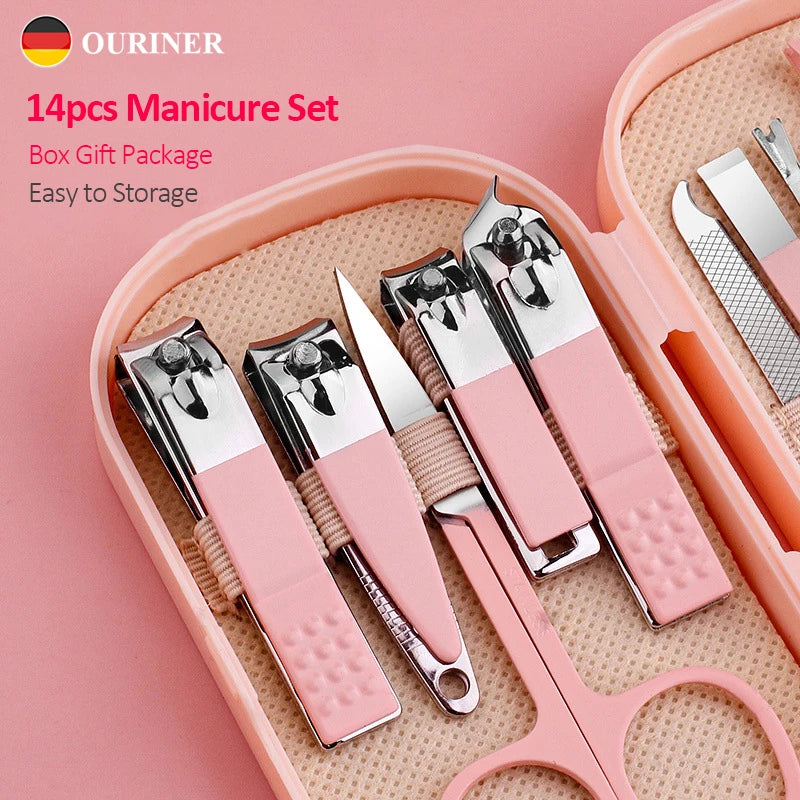 Professional Manicure and Pedicure Grooming Kit - 1