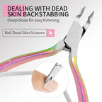 Professional Stainless Steel Cuticle Nipper for Manicure