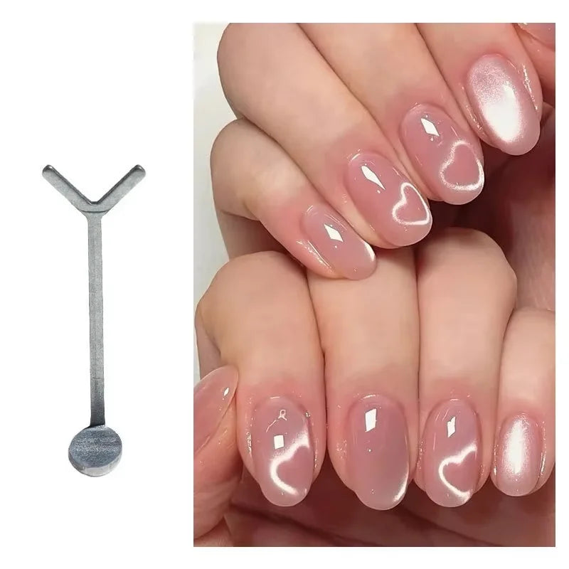 Magnetic Heart Shape Nail Art Tool