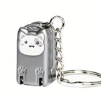 Foldable Kitten Keychain Nail Clipper