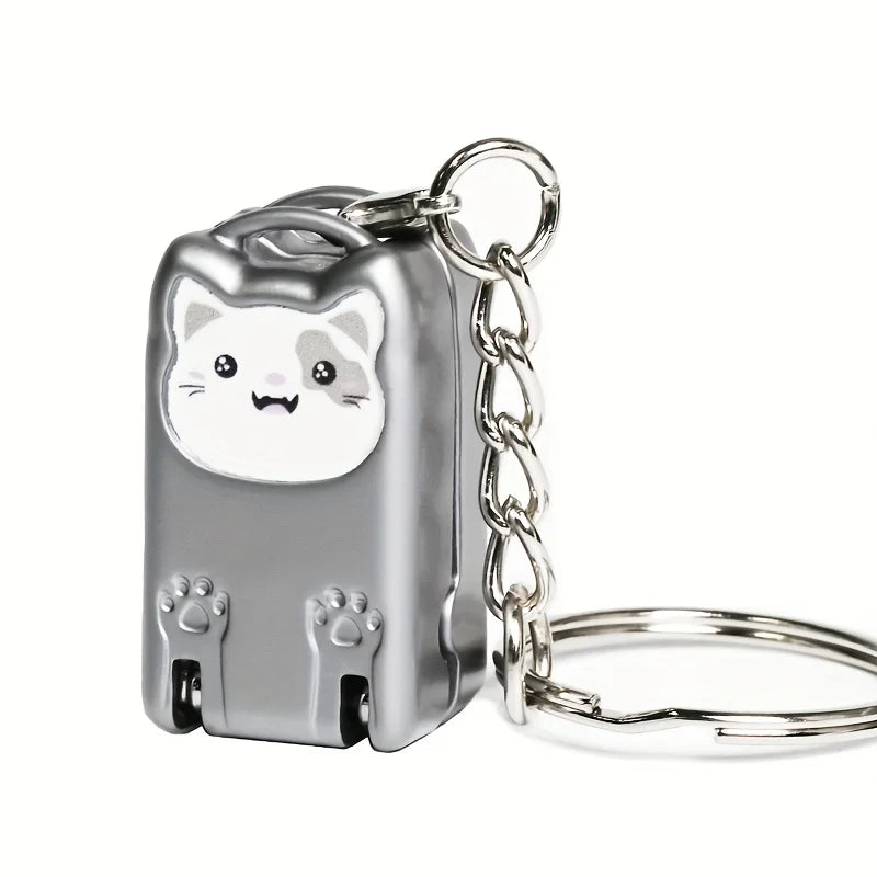 Foldable Kitten Keychain Nail Clipper