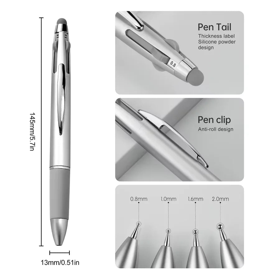 5-in-1 Nail Art Dotting and Manicure Pen - 15