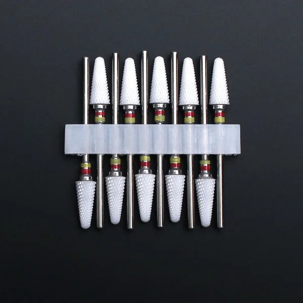 Ceramic Nail Drill Bit Set for Manicure and Pedicure