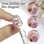 Rabbit Shape Magnetic Nail Art Stencil Tool