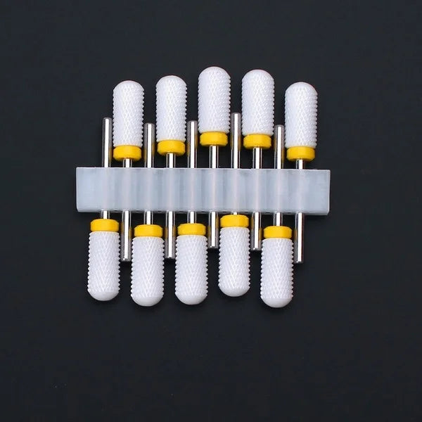 Ceramic Nail Drill Bit Set for Manicure and Pedicure