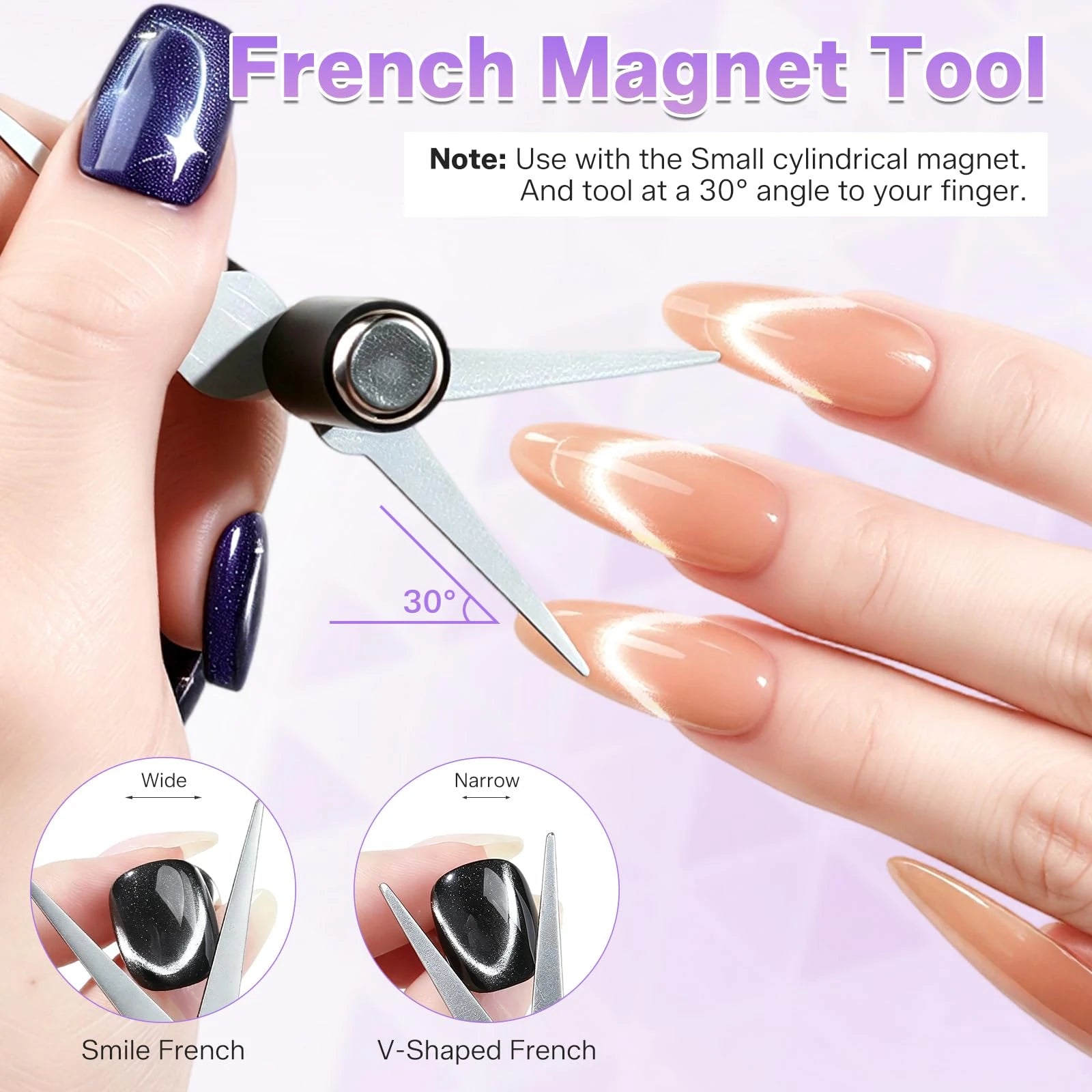 Cat Eye Nail Art Magnetic Tool Set - 15