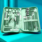 Professional Gradient Stainless Steel Manicure Grooming Kit
