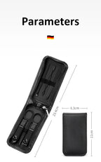 Professional Portable Stainless Steel Manicure Grooming Kit