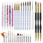 Professional Nail Art Brush Set for Manicure Designs