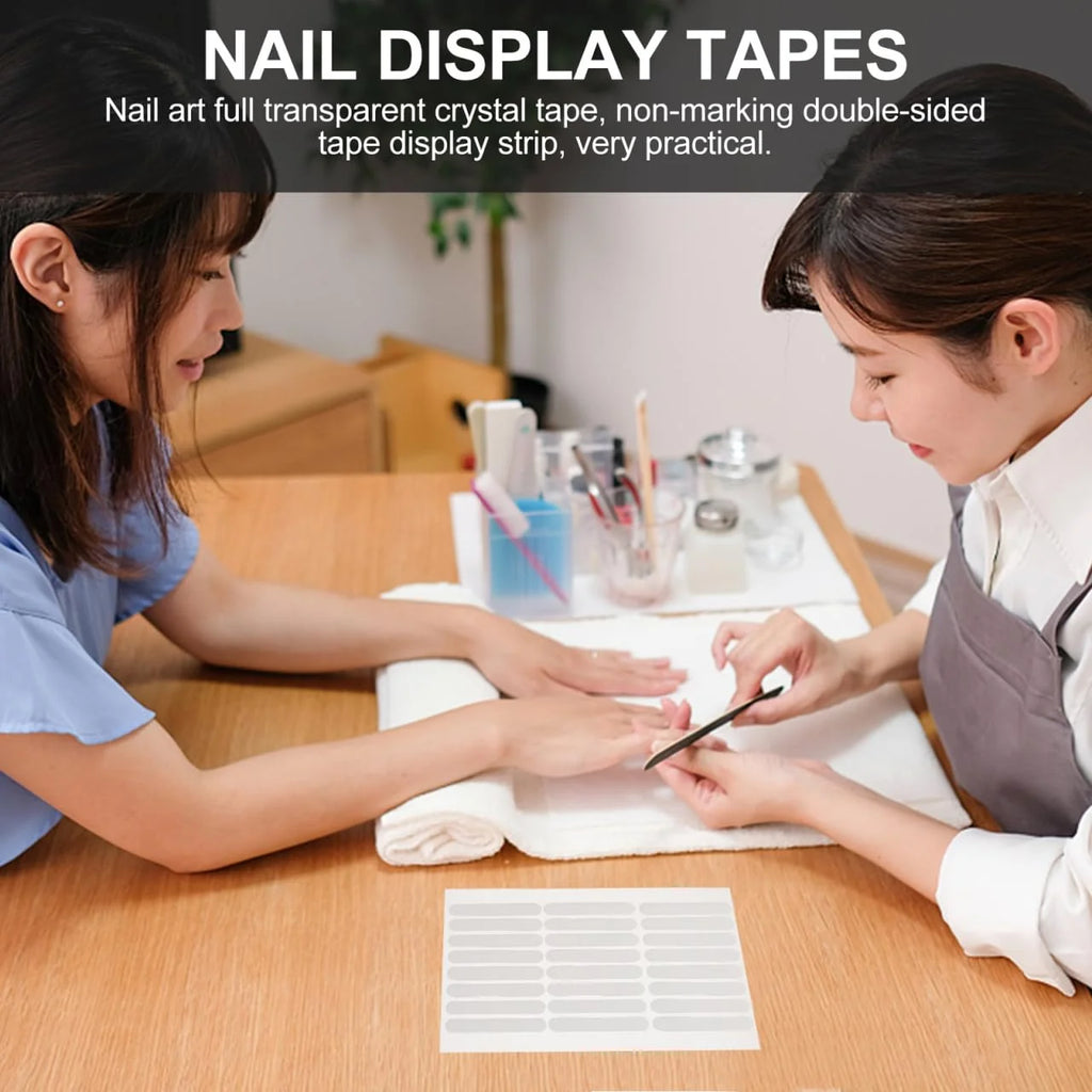 Double-Sided Adhesive Nail Art Display Tape