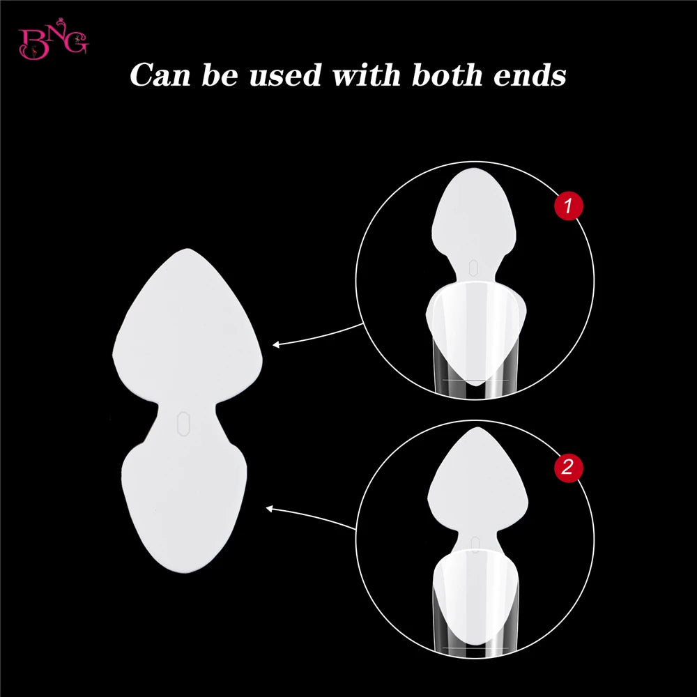 Reusable Silicone French Nail Manicure Forms